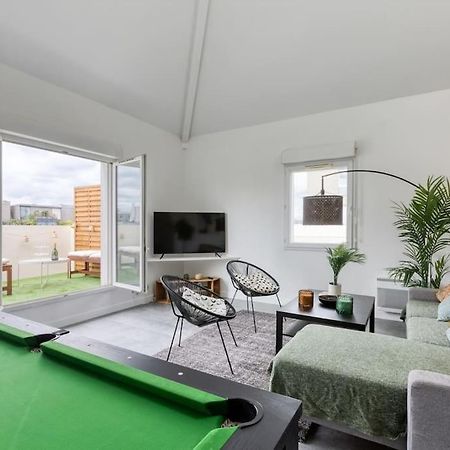 Premium Flat 6 People With Billard And Terrace Stade De France Saint-Denis  Zewnętrze zdjęcie